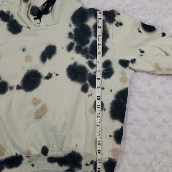 AFRM Pullover Fleece Ink Blot Pattern Sweatshirt Hoodie Size Extra Small NWT - Picture 6 of 7